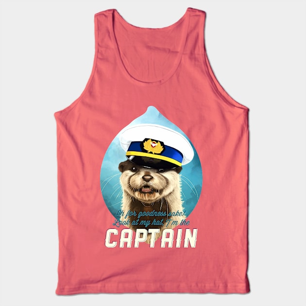 Captain Otter Tank Top by tillieke